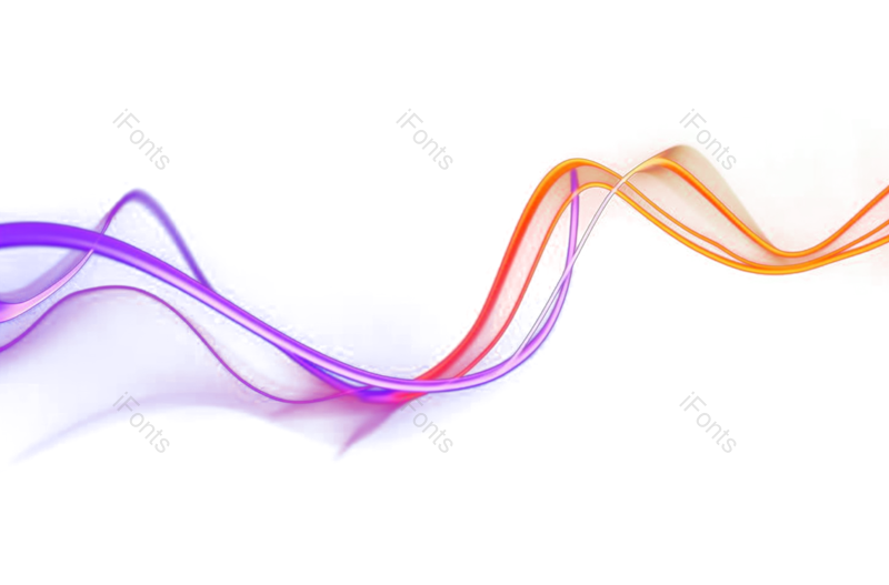 科技图片,线条元素,霓虹灯PNG,简约免抠素材